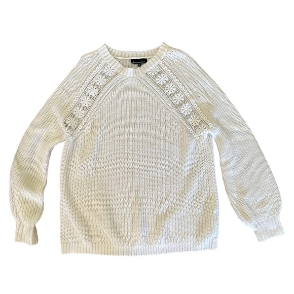 Alison Andrews white knit sweater - Picture 3 of 6